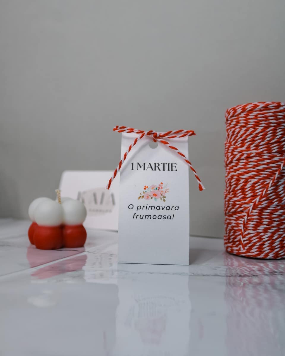 Mărțișor Mini Bubble Cartonat - imagine 9